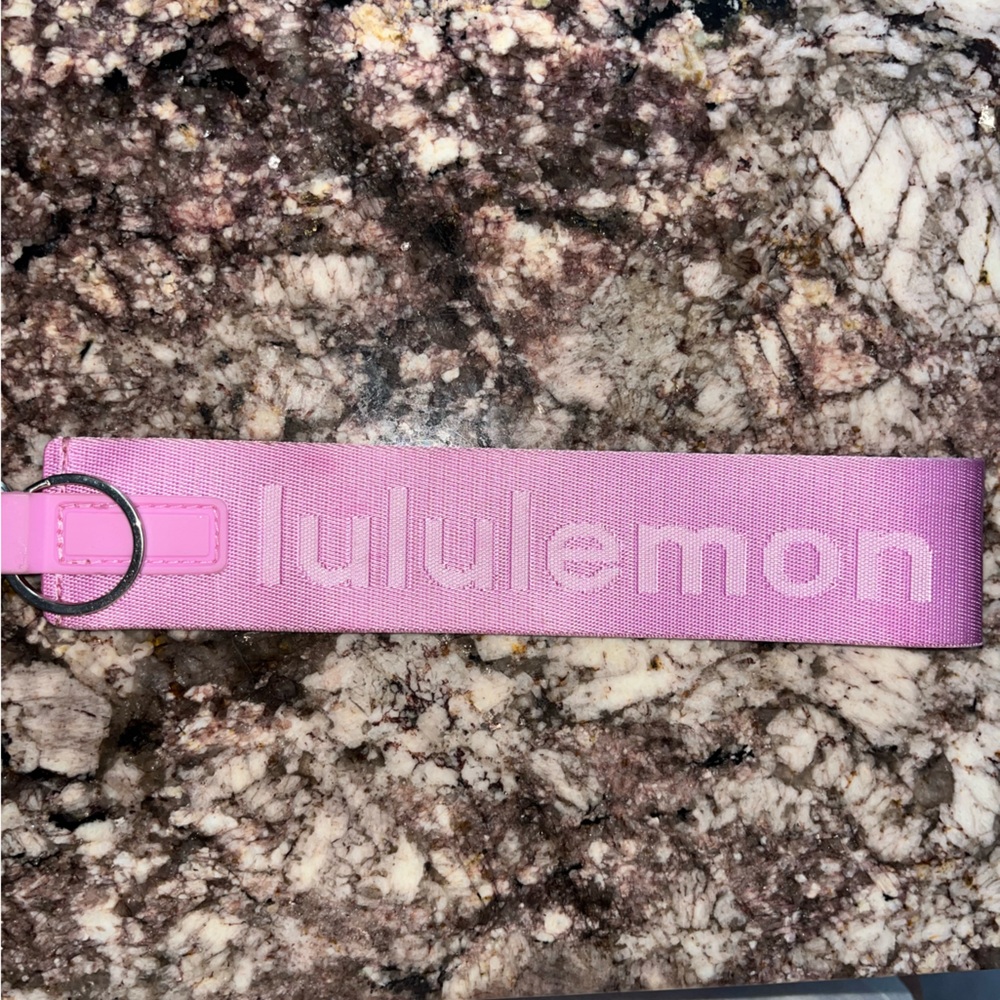 Lululemon keychain